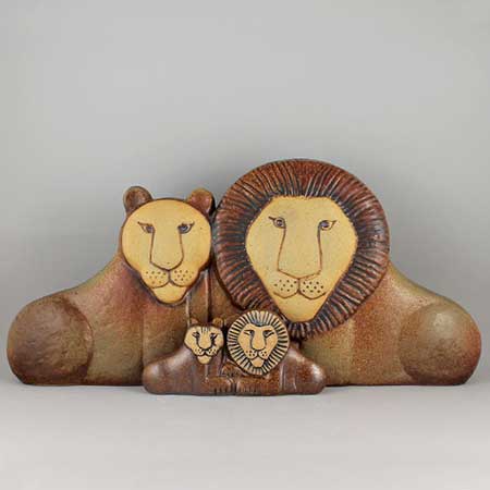 An Overview of Lisa Larson's Lions